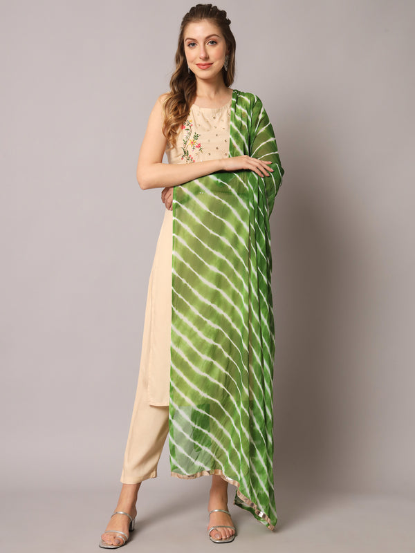 Floral Embroidered Kurta Front