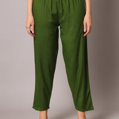 Green Embroidered Kurta Set Pant
