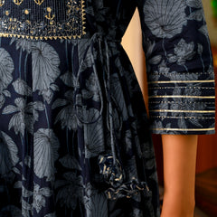 Women Floral Printed Anarkali Kurta