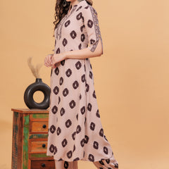 Women Ethnic Motifs Printed Regular Kurta with Patiala