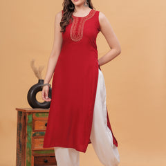 Women Gotta Patti Kurta with Harem Pants
