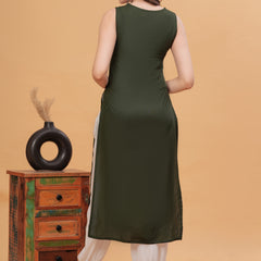 Embroidered Gotta Patti Kurta with Patiala