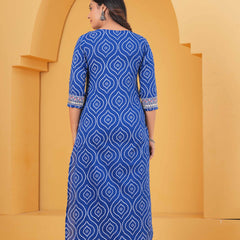 Women Ethnic Motifs Printed Regular Pure Cotton Kurta with Palazzos & With Dupatta