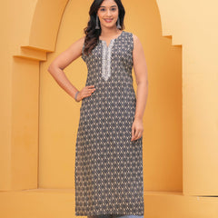 Women Geometric Printed Kurta