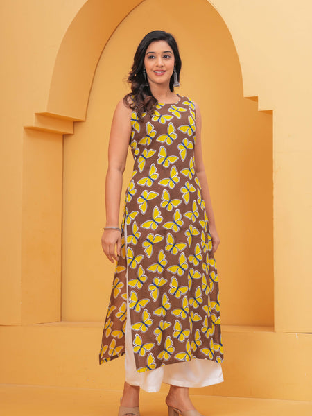 Women Ethnic Motifs Printed Cotton Kurta