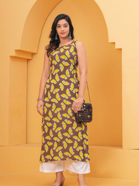Women Ethnic Motifs Printed Cotton Kurta