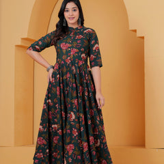 Anarkali kurta with palazzos
