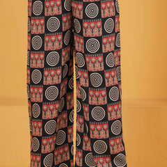 Women Printed Regular Kurta with Palazzos