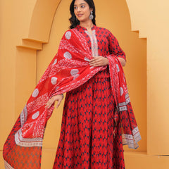 festive kurti with skirt
