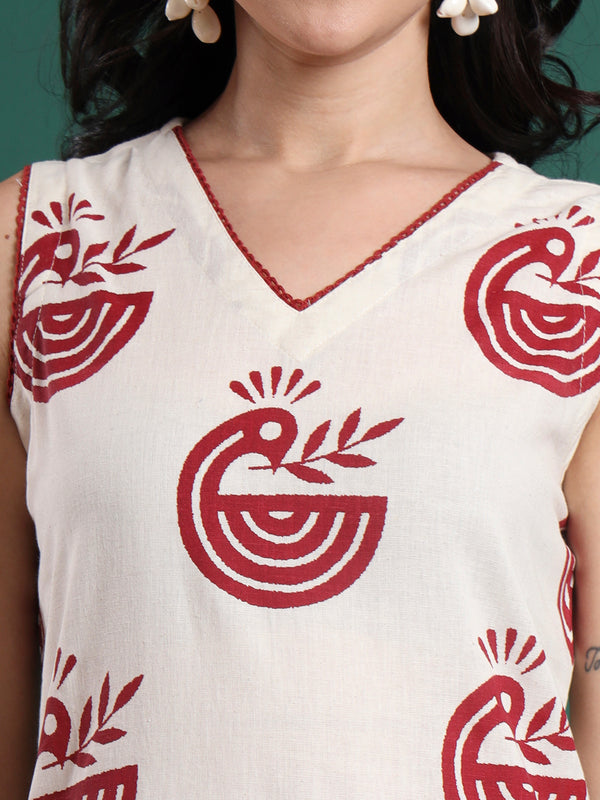 Women Ethnic Motifs Printed Kurta with Trousers
