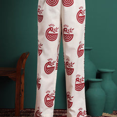 Women Ethnic Motifs Printed Kurta with Trousers