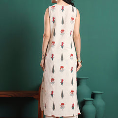 Women Floral Printed Kurta with Trousers