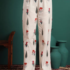 Women Floral Printed Kurta with Trousers