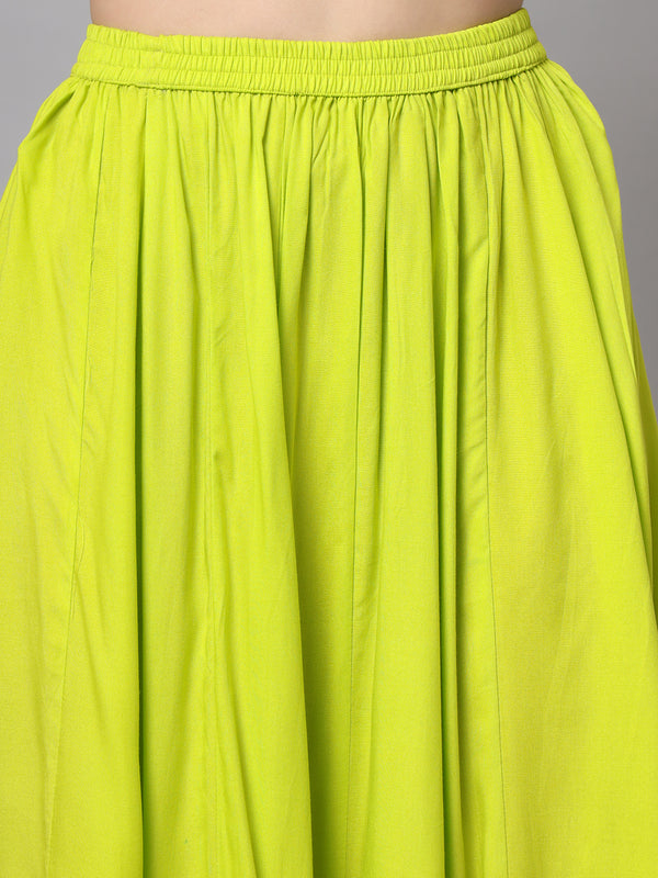 Embellished Flared Maxi Skirts Zoomed